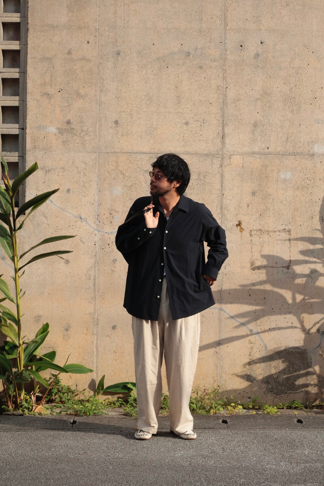 26SS【Urig】PIN CHECK SCHADEN 3TUCK PANTS NL