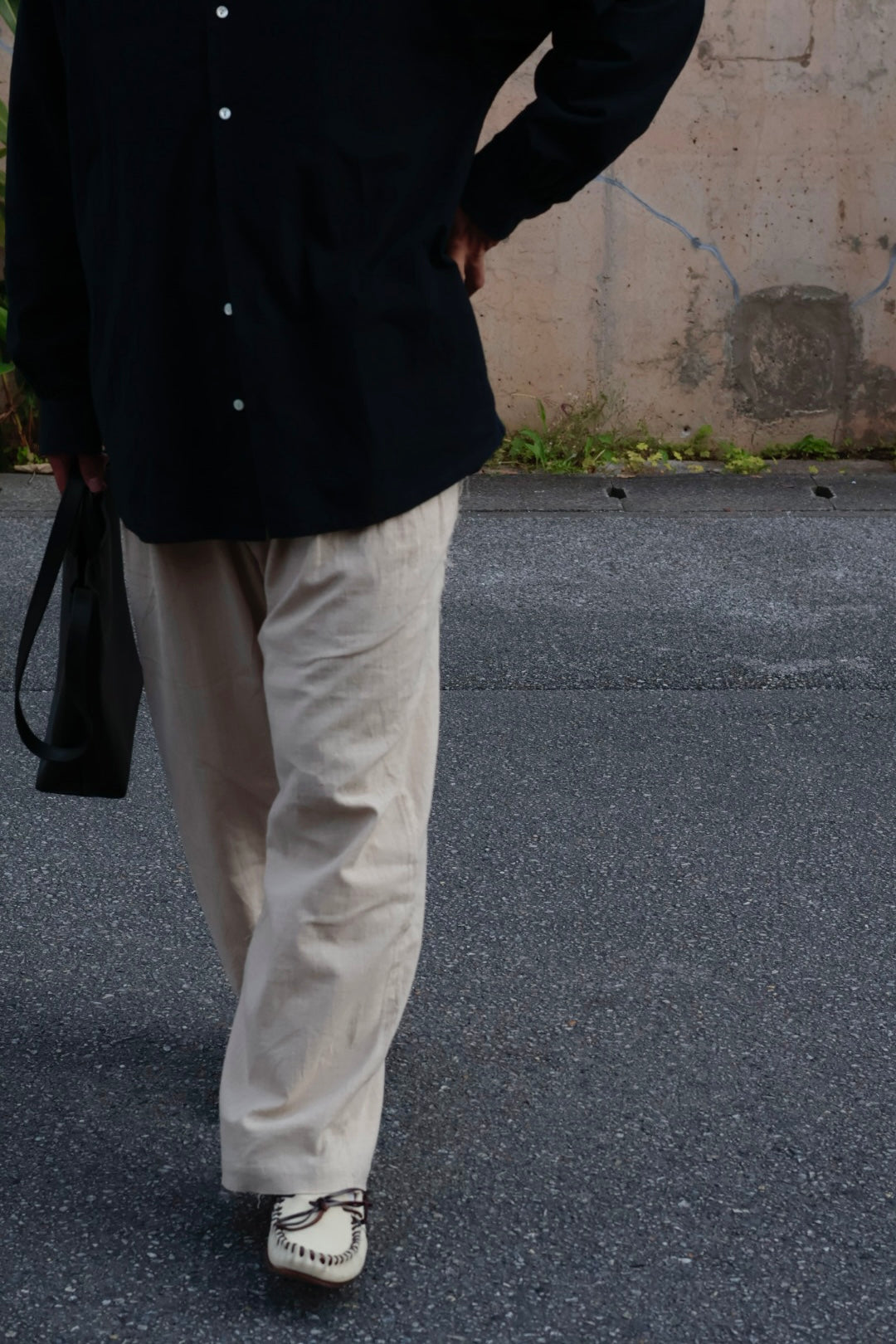 26SS【Urig】PIN CHECK SCHADEN 3TUCK PANTS NL