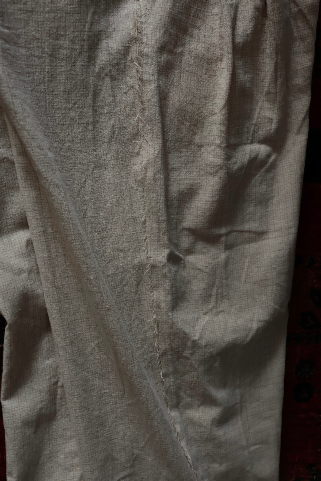 26SS【Urig】PIN CHECK SCHADEN 3TUCK PANTS NL