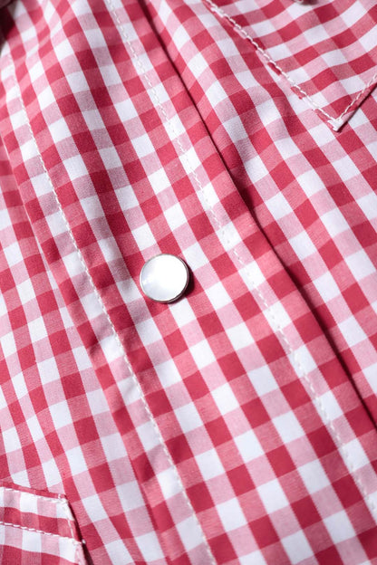 20%OFF【KOOKY ZOO 】JUVENILE DENIM WESTERN SHIRT TYPE3 (RED)