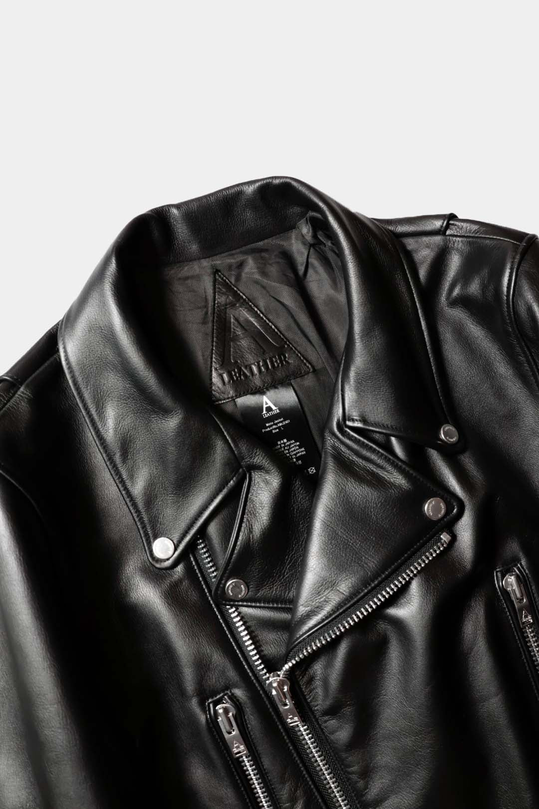 A LEATHER】MOTO JACKET – Mo