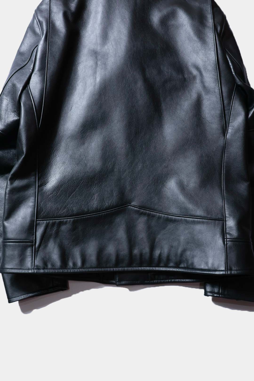 A LEATHER】MOTO JACKET – Mo