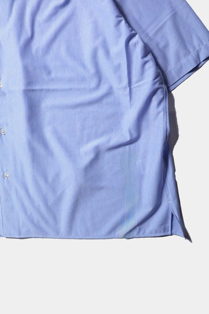 26SS【KANEMASA PHIL.】46G Stripe Ether Shirt / BLUE