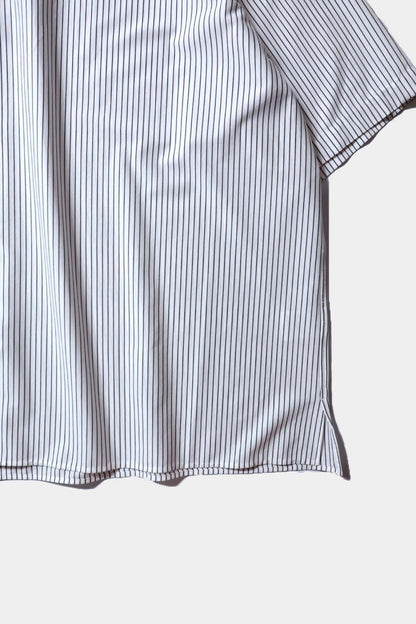 26SS【KANEMASA PHIL.】46G Stripe Ether Shirt / PS BLACK