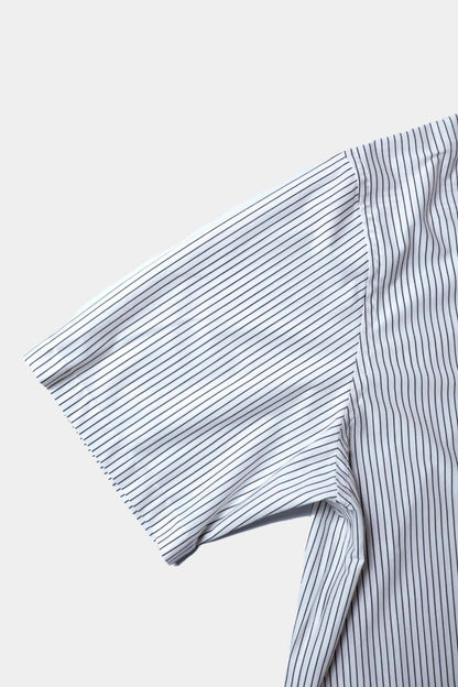 26SS【KANEMASA PHIL.】46G Stripe Ether Shirt / PS BLACK