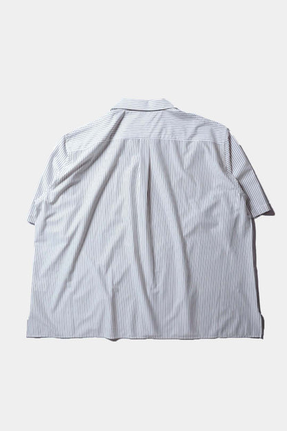 26SS【KANEMASA PHIL.】46G Stripe Ether Shirt / PS BLACK