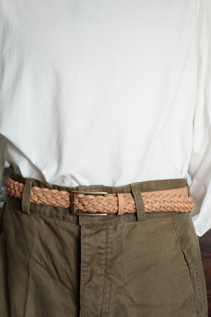 26SS【Post Production】Mesh - Belt / Alaska Natural × Gold