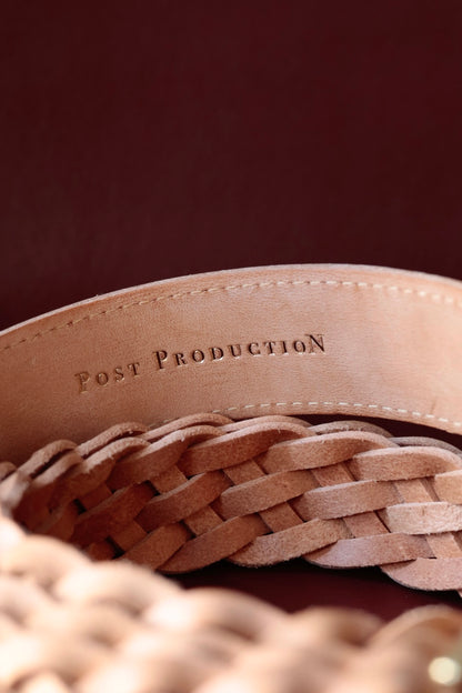 26SS【Post Production】Mesh - Belt / Alaska Natural × Gold