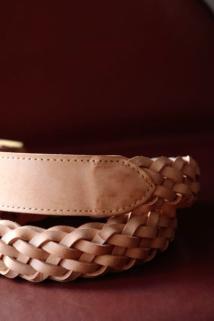 26SS【Post Production】Mesh - Belt / Alaska Natural × Gold
