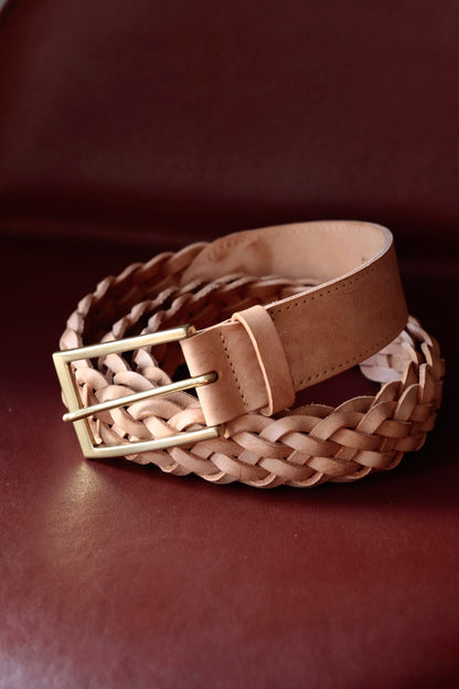 26SS【Post Production】Mesh - Belt / Alaska Natural × Gold
