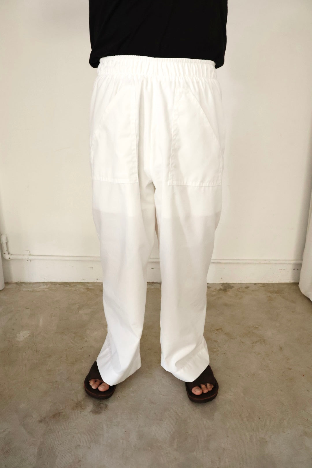 26SS【KOOKY ZOO 】JUVENILE  EAZY PANTS (White)