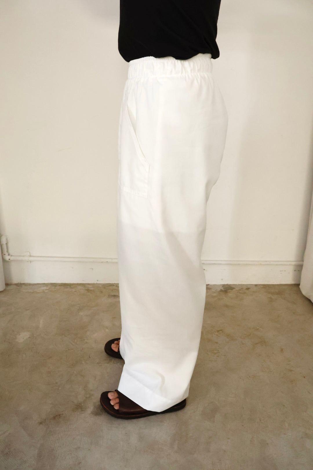 26SS【KOOKY ZOO 】JUVENILE  EAZY PANTS (White)