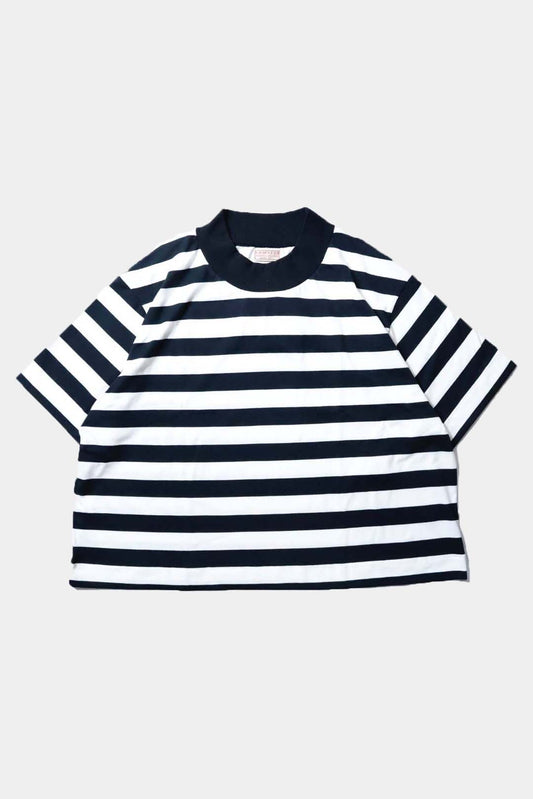 26SS【KOOKY ZOO 】JUVENILE BORDER TEE  (WHITE × BLACK)