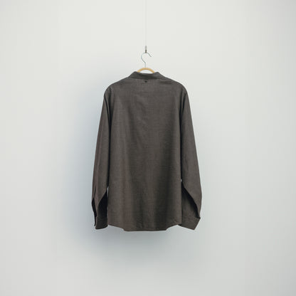 【satou】nemaki wide check shirt