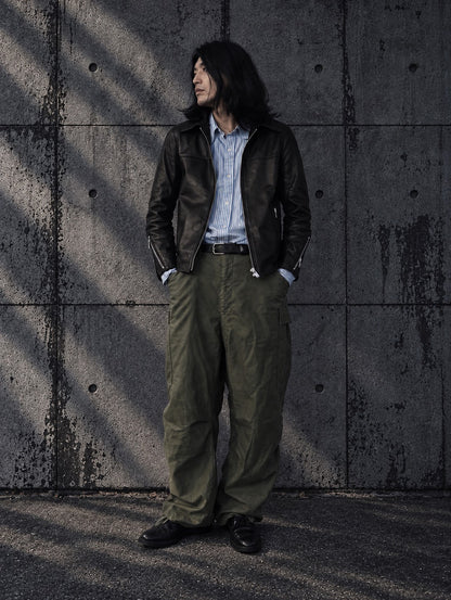 【A LEATHER】ROADSTER JACKET