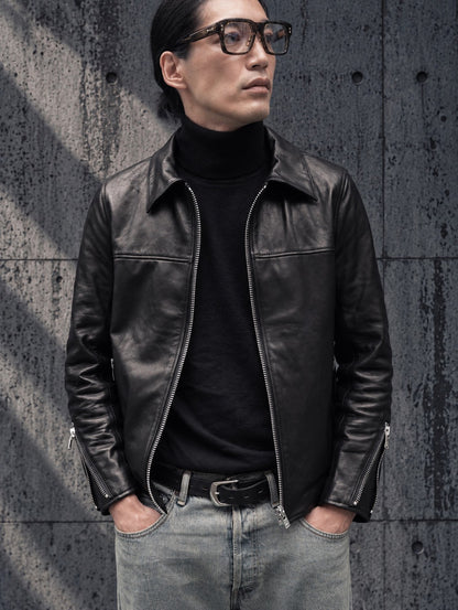 【A LEATHER】ROADSTER JACKET