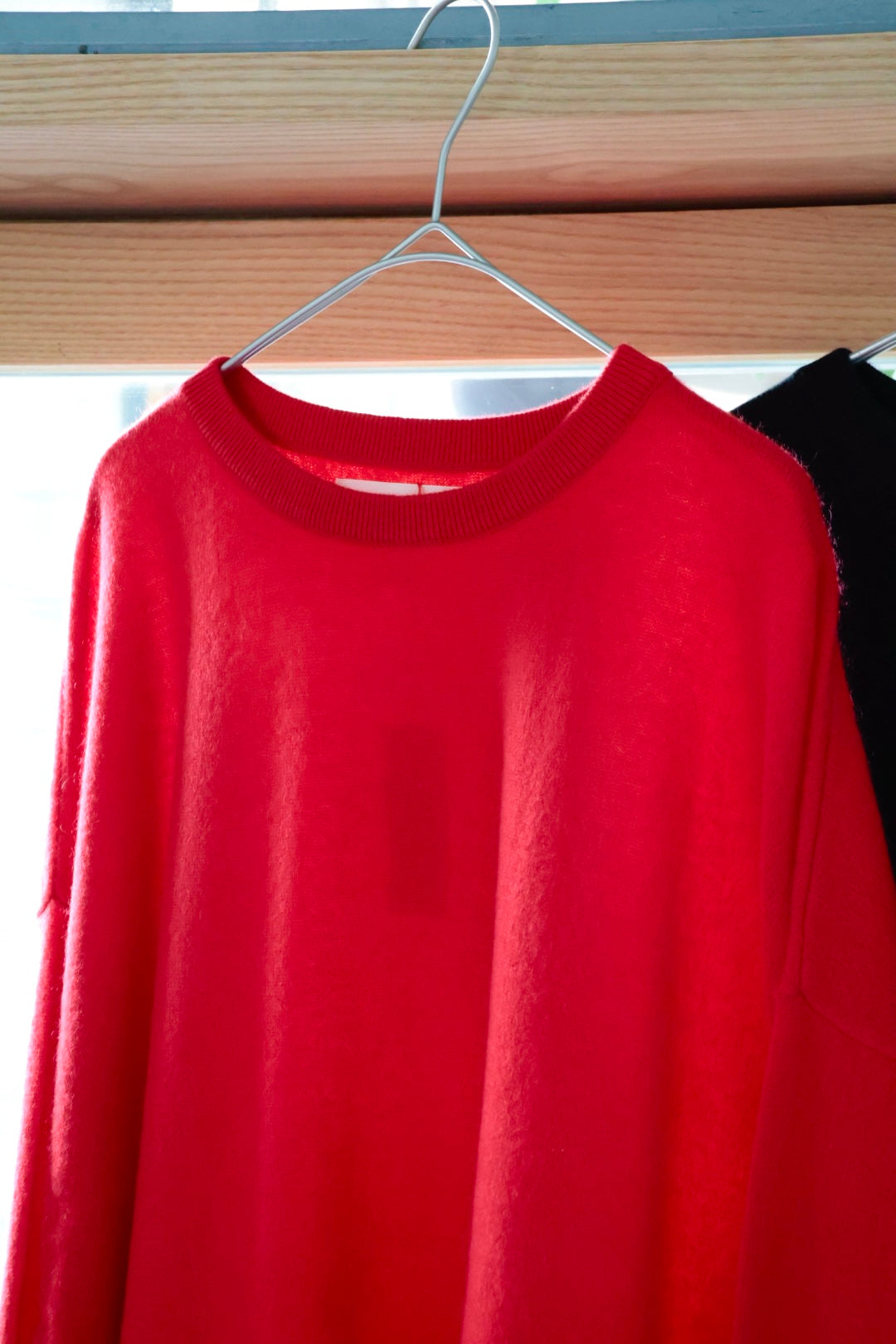 【barbell object】 ls knit / RED