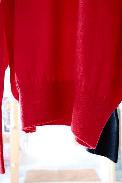 【barbell object】 ls knit / RED